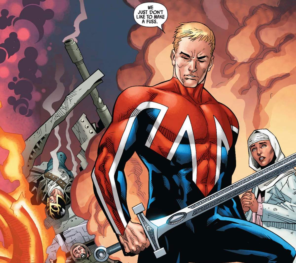 CAPTAIN BRITAIN AND MI: 13 (2008) #3 by Paul Cornell and Leonard Kirk