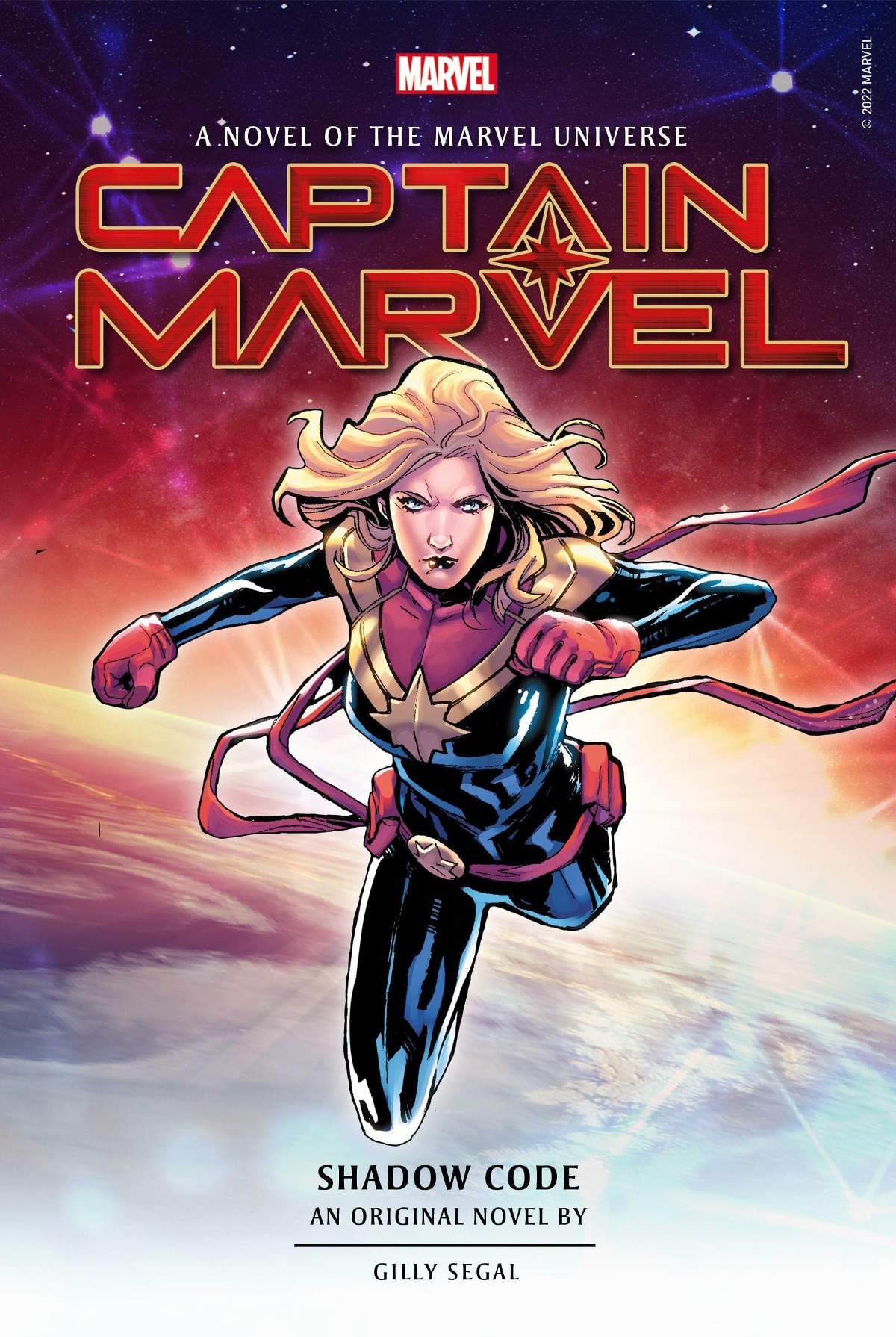 Cover to Captain Marvel: Shadow Code by Valerio Schiti and Rachelle Rosenberg.