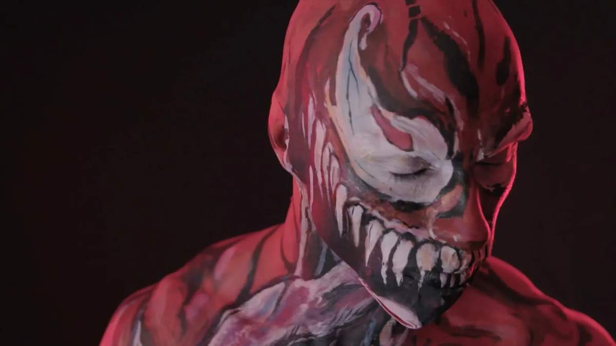 Cosplayer Eddie Pagan Makeup Artist Aria Ferraro Marvel Becoming Carnage