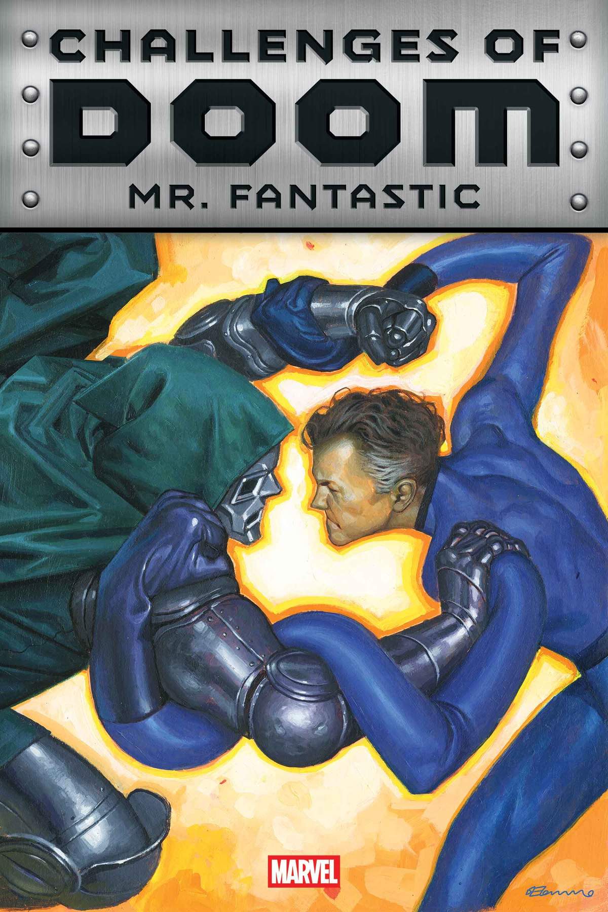 CHALLENGES OF DOOM: MR. FANTASTIC #1 Cover by Fabrizio De Tommaso