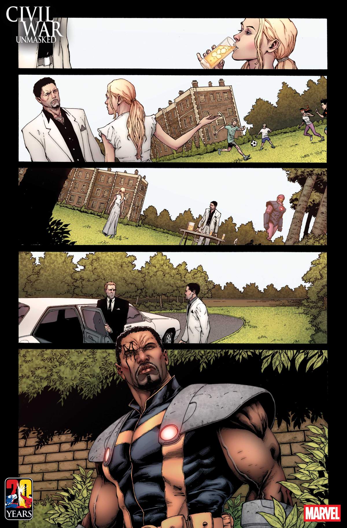 CIVIL WAR: UNMASKED #1 by Christos Gage and Edgar Salazar