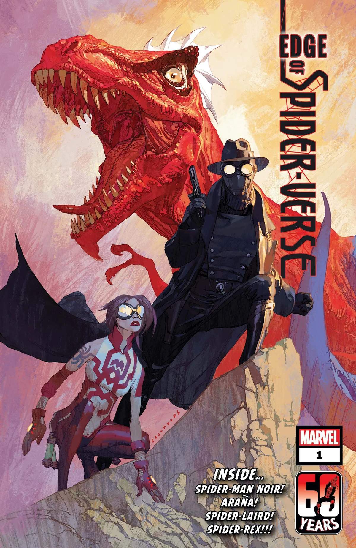 EDGE OF SPIDER-VERSE (2022) #1 cover by Josemaria Casanovas