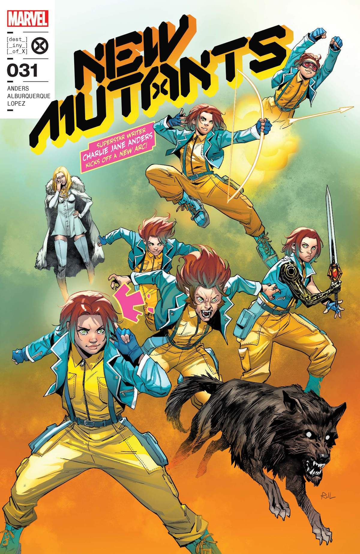 NEW MUTANTS (2019) #31 cover by Rafael De Latorre
