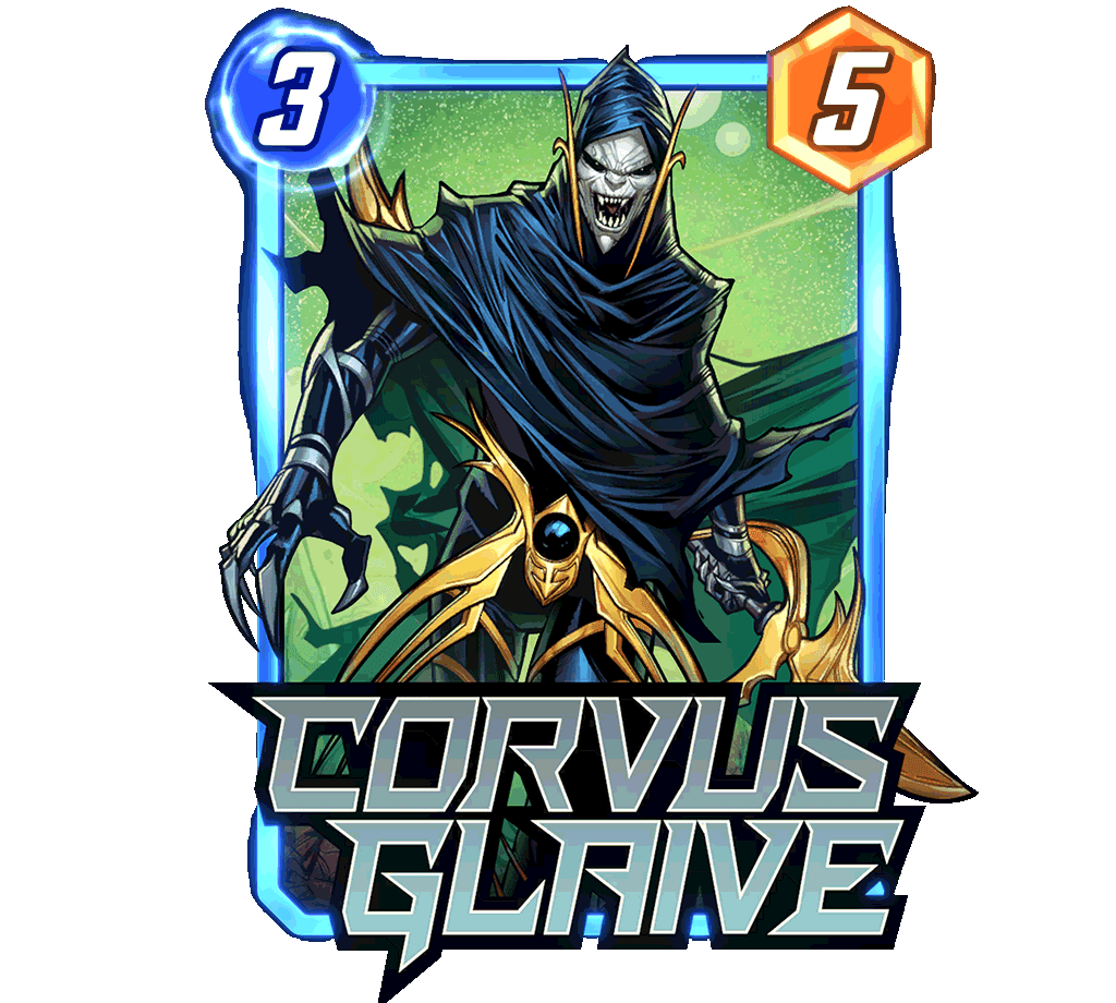 MARVEL SNAP Corvus Glaive