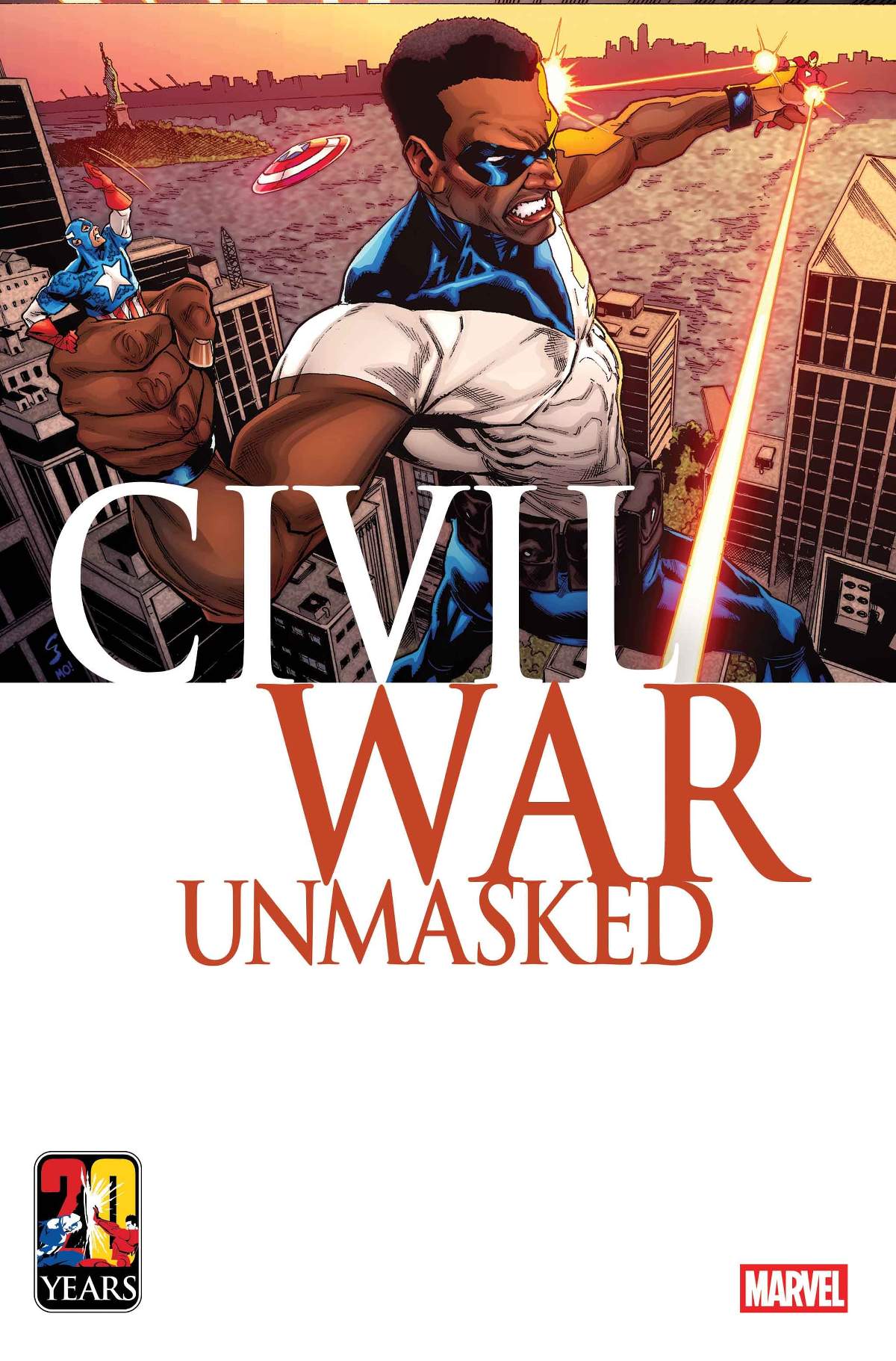 CIVIL WAR: UNMASKED #3 Cover by Geoff Shaw