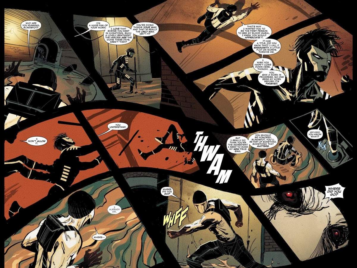 DAREDEVIL (2016) #13 page by Charles Soule and Ron Garney