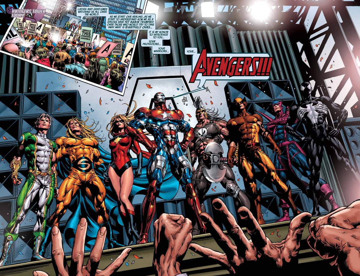 DARK AVENGERS (2009) #1 by Brian Michael Bendis and Mike Deodato Jr.