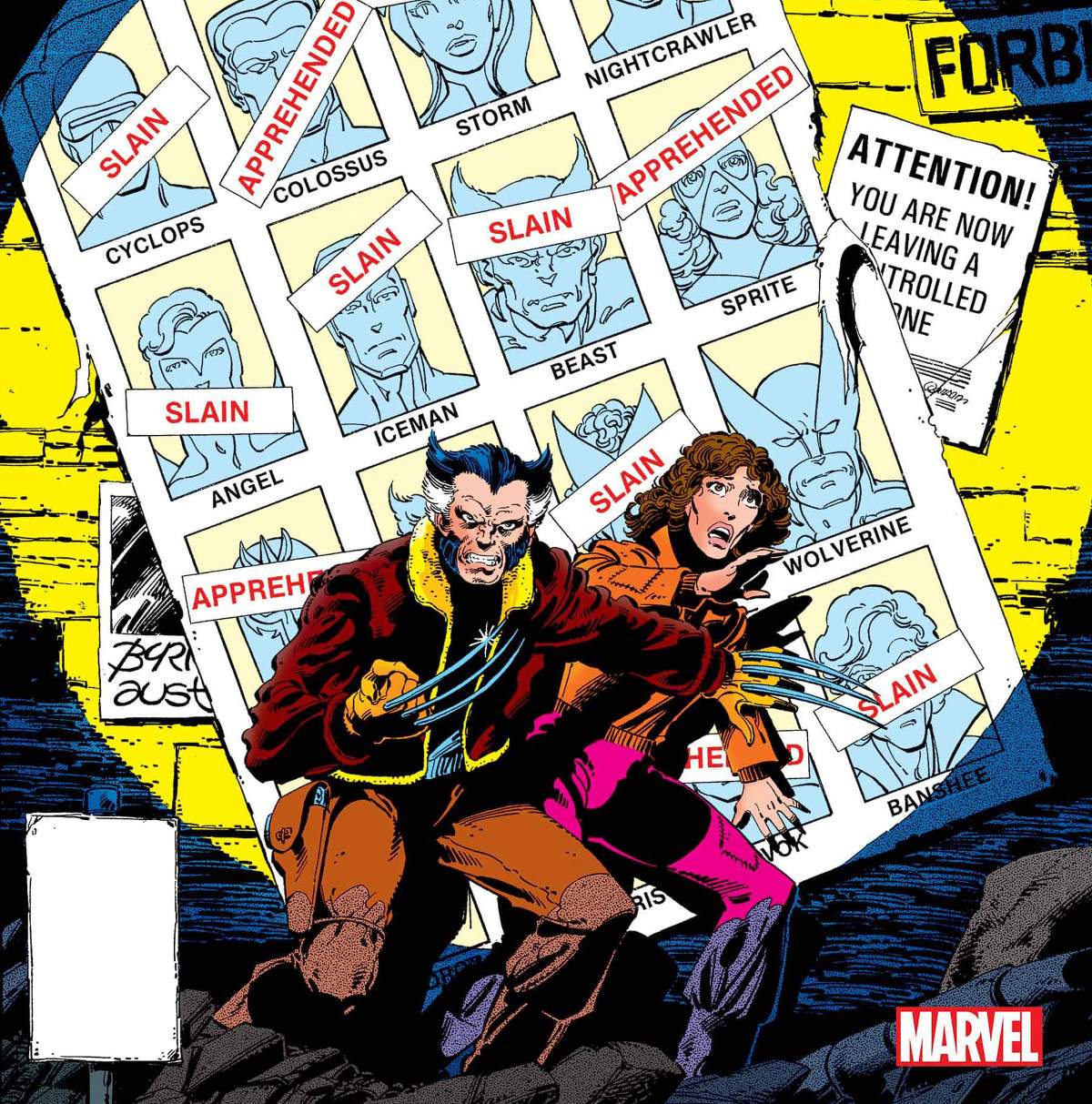 UNCANNY X-MEN (1963) #141 cover by John Byrne, Terry Austin, and Glynis Oliver