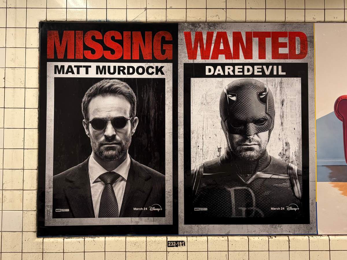 'Daredevil: Born Again' Season 2 posters spotted across New York City