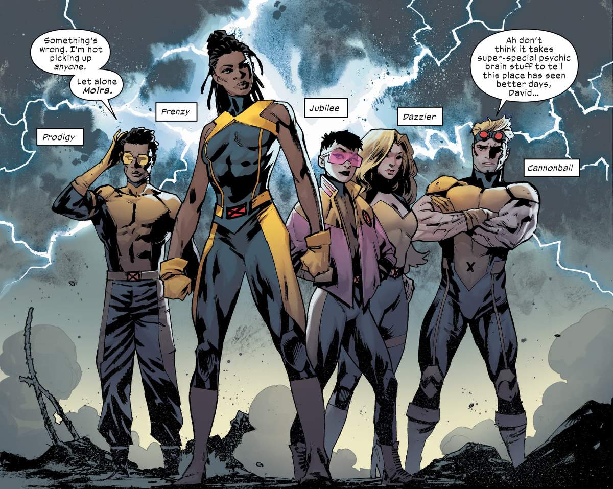 DEAD X-MEN (2024) #1 artwork by Jonas Scarf and Frank Martin