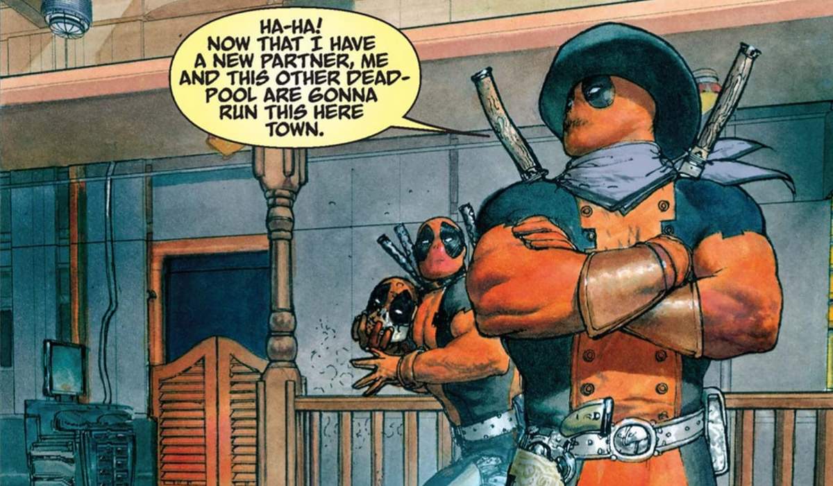 DEADPOOL: MERC WITH A MOUTH (2009) #7 artwork by Bong Dazo, Jose Pimentel, and Matt Milla