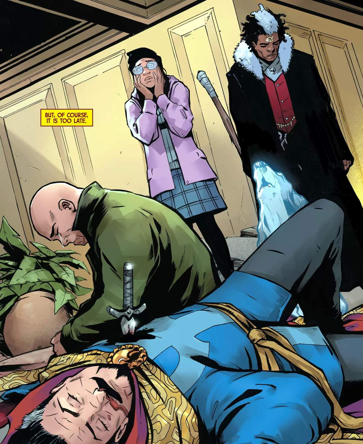 DEATH OF DOCTOR STRANGE (2021) #1 by Jed McKay and Lee Garbett