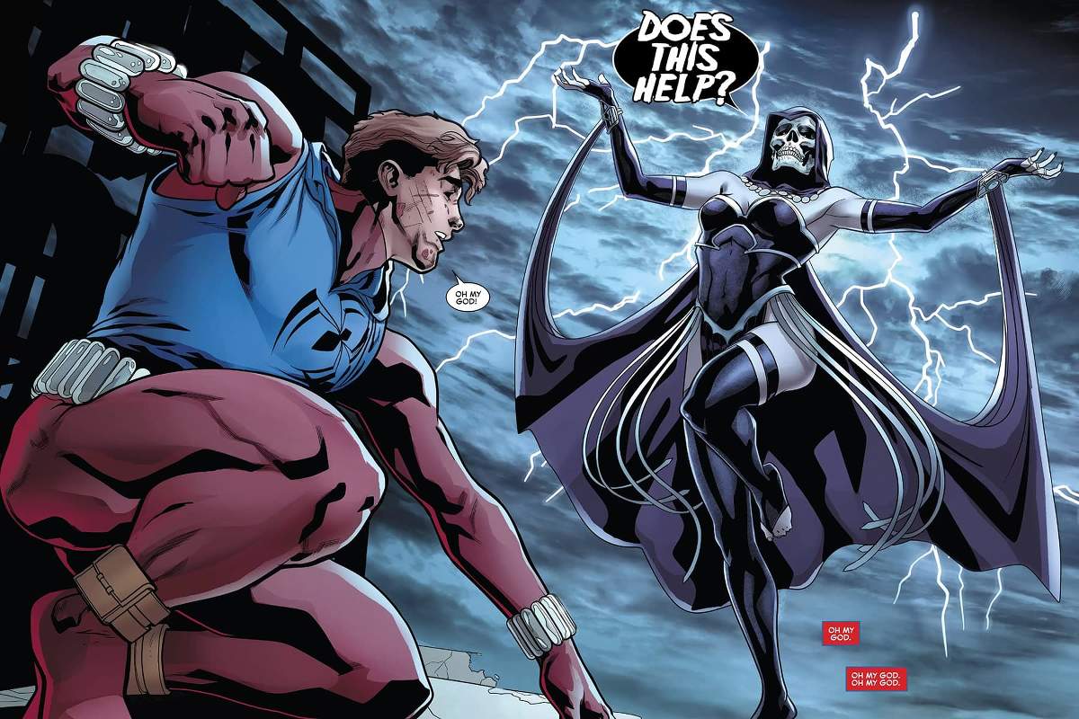 BEN REILLY: SCARLET SPIDER (2016) #7 art by Will Sliney and Jason Keith