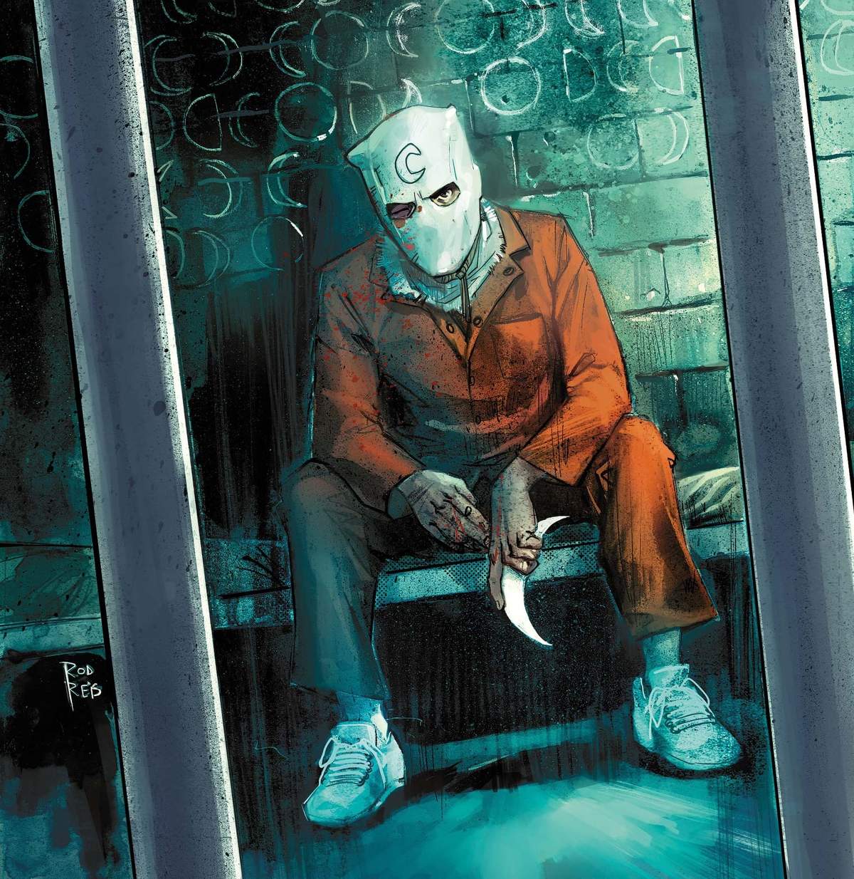 DEVIL'S REIGN: MOON KNIGHT (2022) #1 cover by Rod Reis