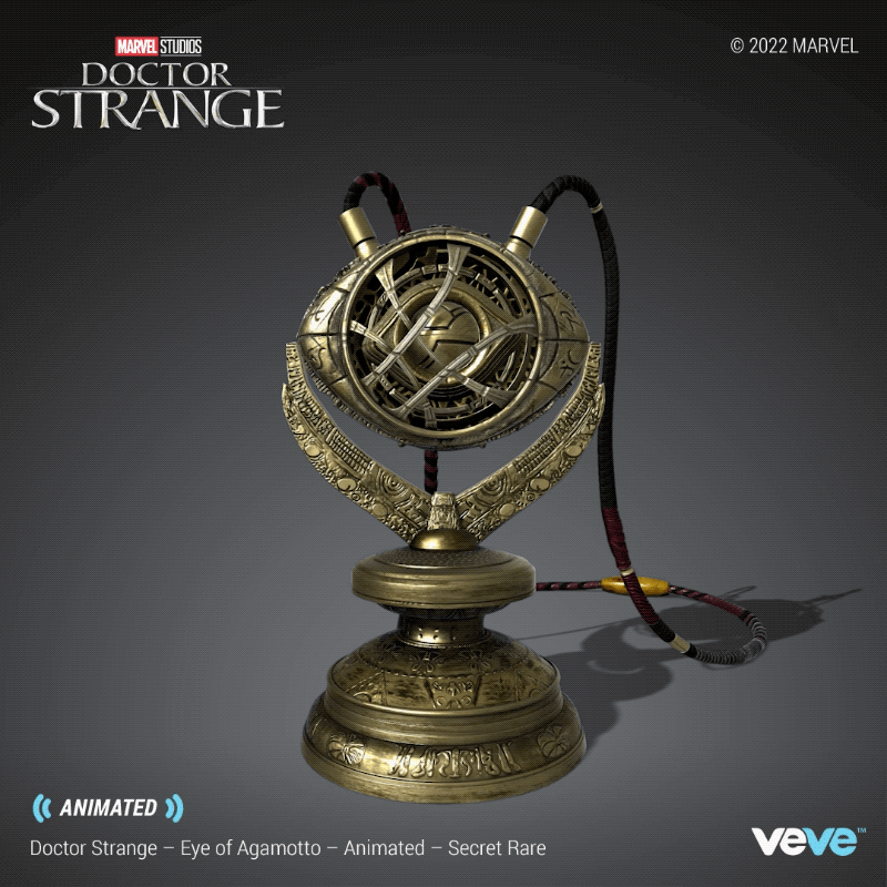 SECRET RARE — Doctor Strange — Eye of Agamotto — Animated