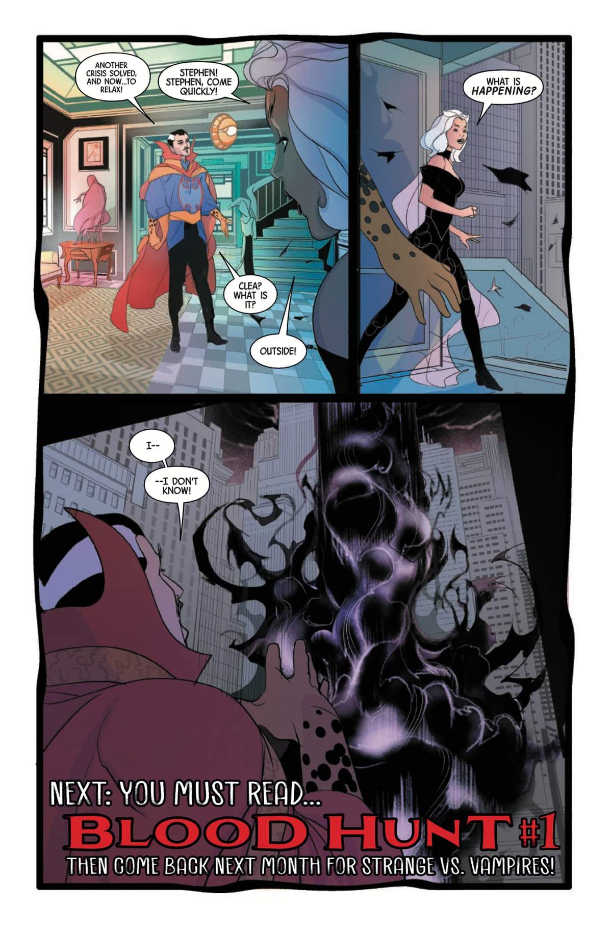 DOCTOR STRANGE (2023) #14 page by Jed MacKay and Pasqual Ferry