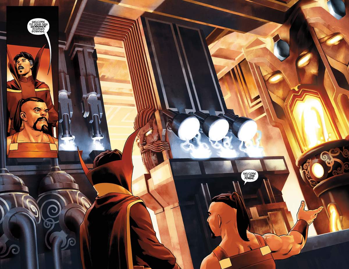 DOCTOR STRANGE (2018) #4 artwork by Jesus Saiz