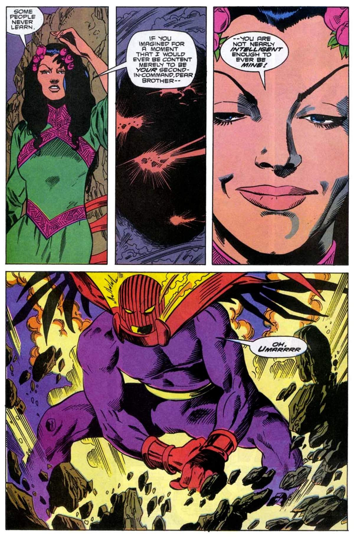 DOCTOR STRANGE, SORCERER SUPREME (1988) #22 page by Roy Thomas, Dann Thomas, and Jackson Guice