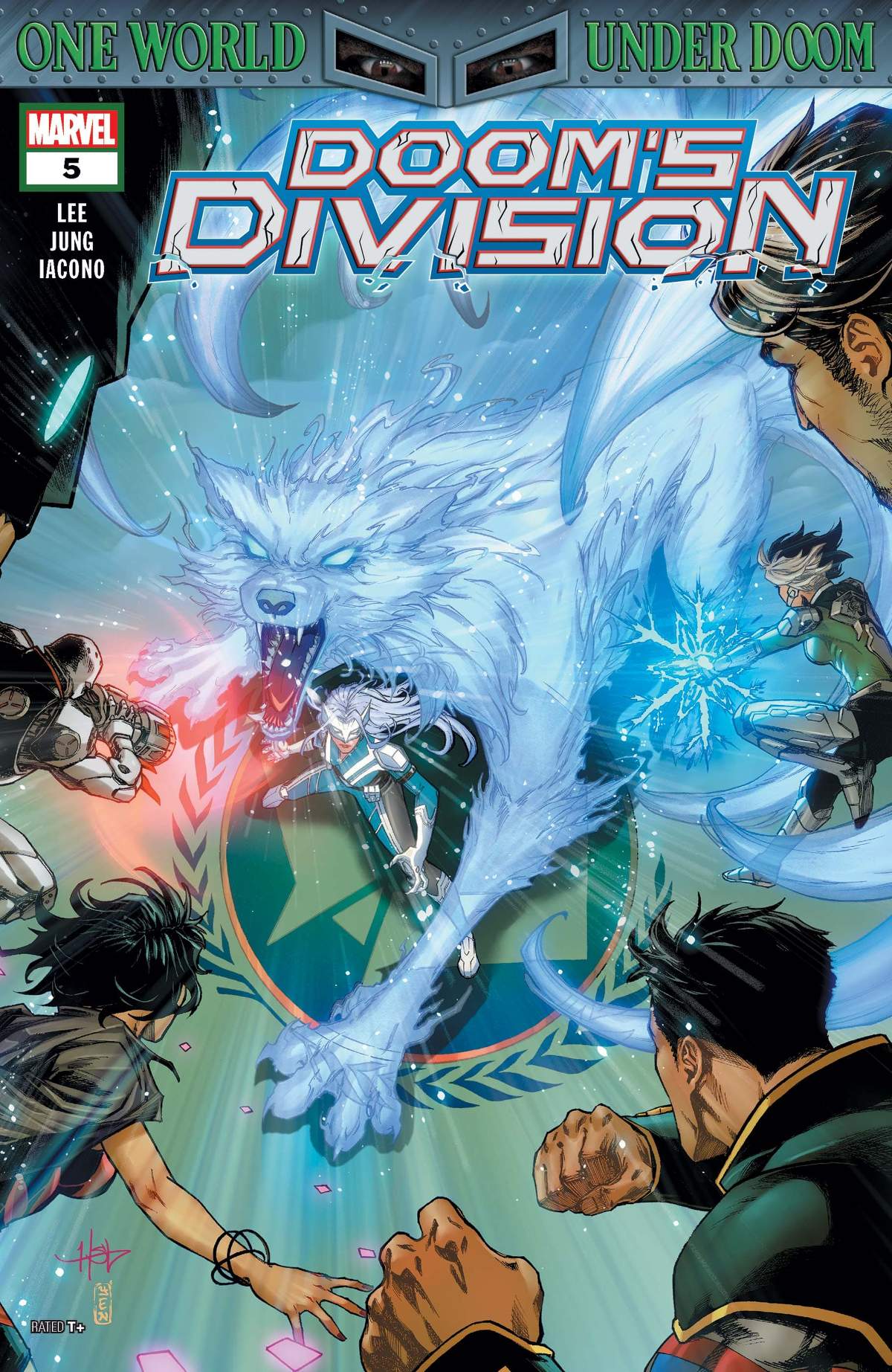 DOOM'S DIVISION (2025) #5 cover by Creees Lee