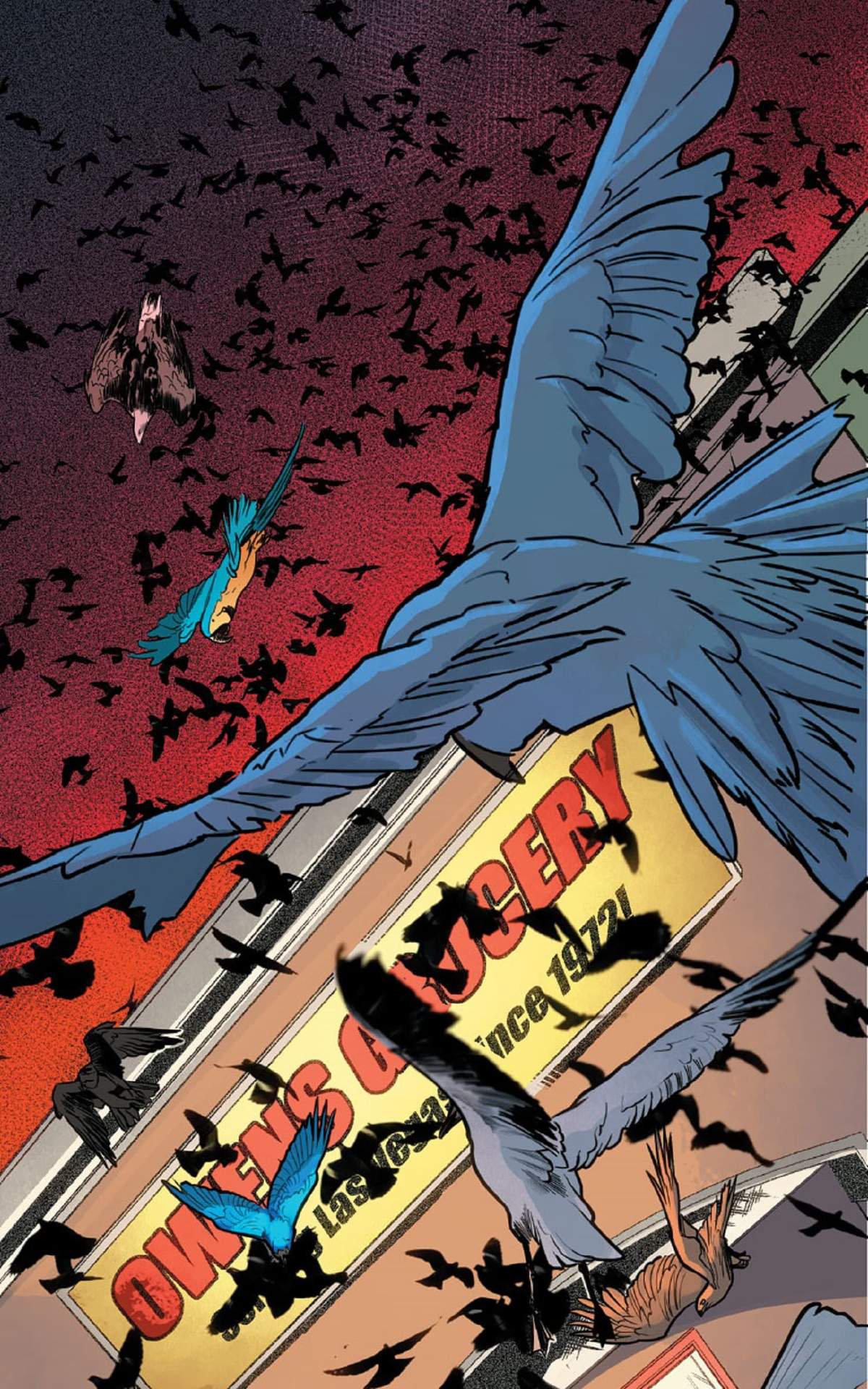 Nature Girl amasses a flock against two unsuspecting cops.