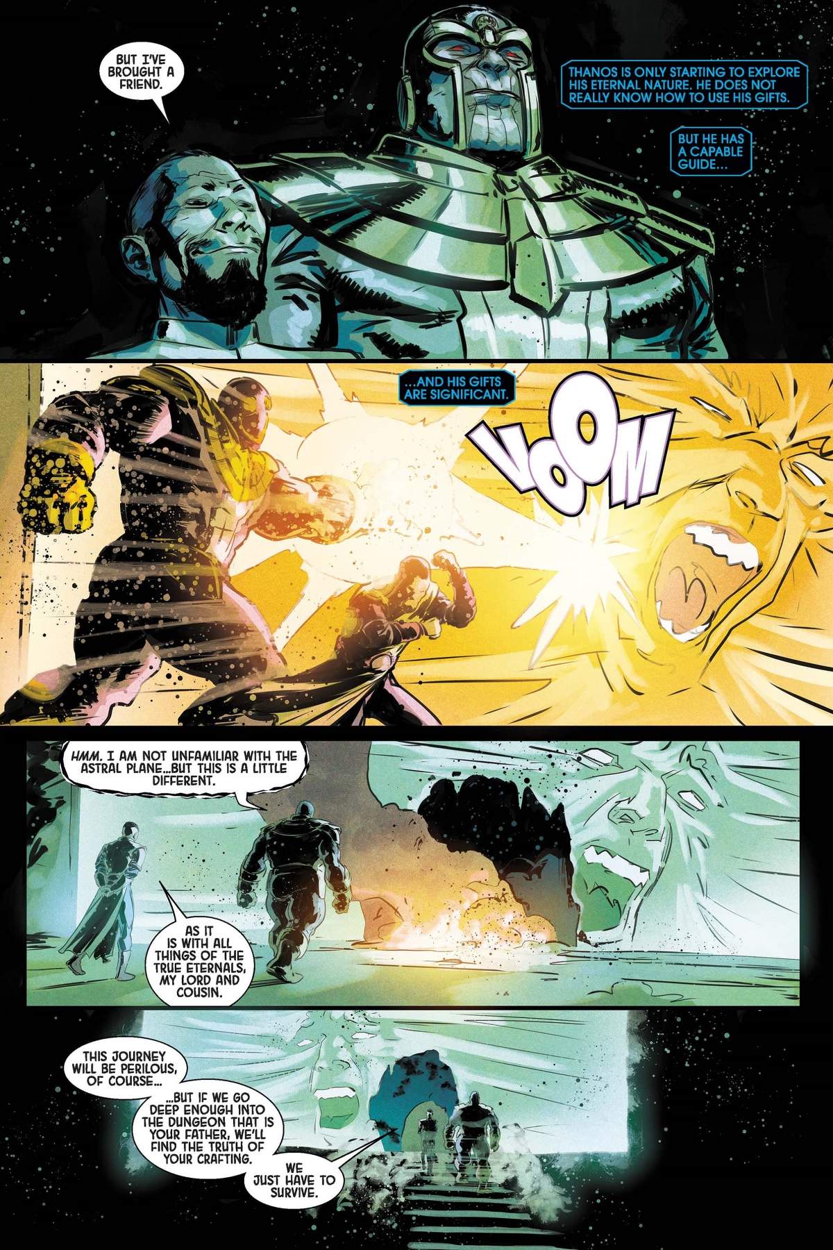 Thanos’ perilous journey to beat death in ETERNALS (2021) #11.