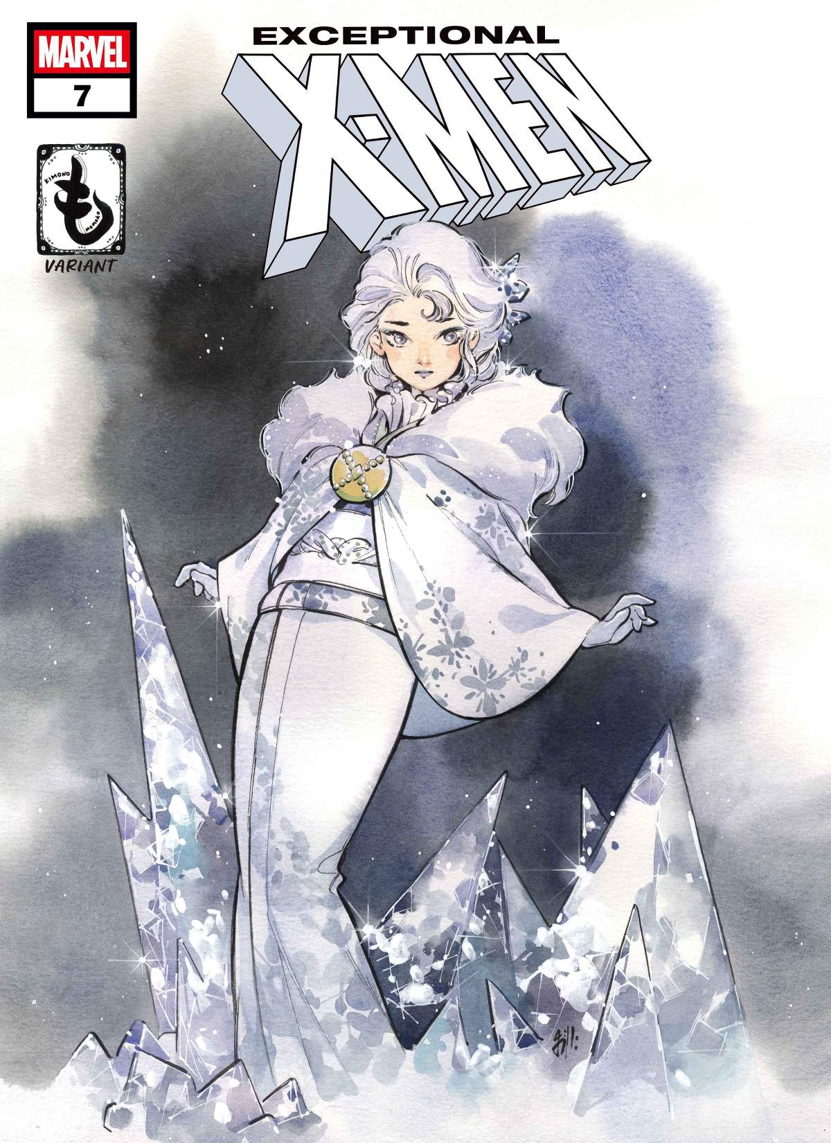 EXCEPTIONAL X-MEN #7 Kimono Variant Cover by Peach Momoko
