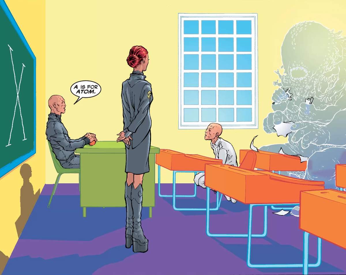 NEW X-MEN (2001) #126 artwork by Frank Quitely, Tim Townsend, and Brian Haberlin
