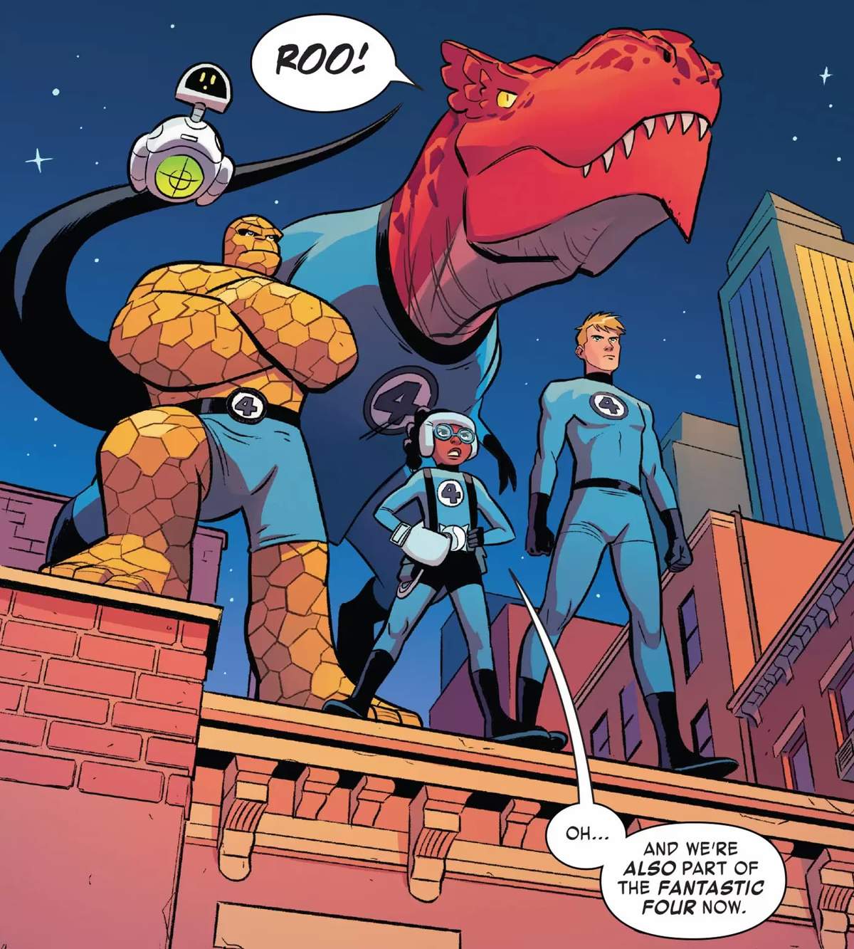 MOON GIRL AND DEVIL DINOSAUR (2015) #30 by Brandon Montclare, Natacha Bustos, and Tamra Bonvillain