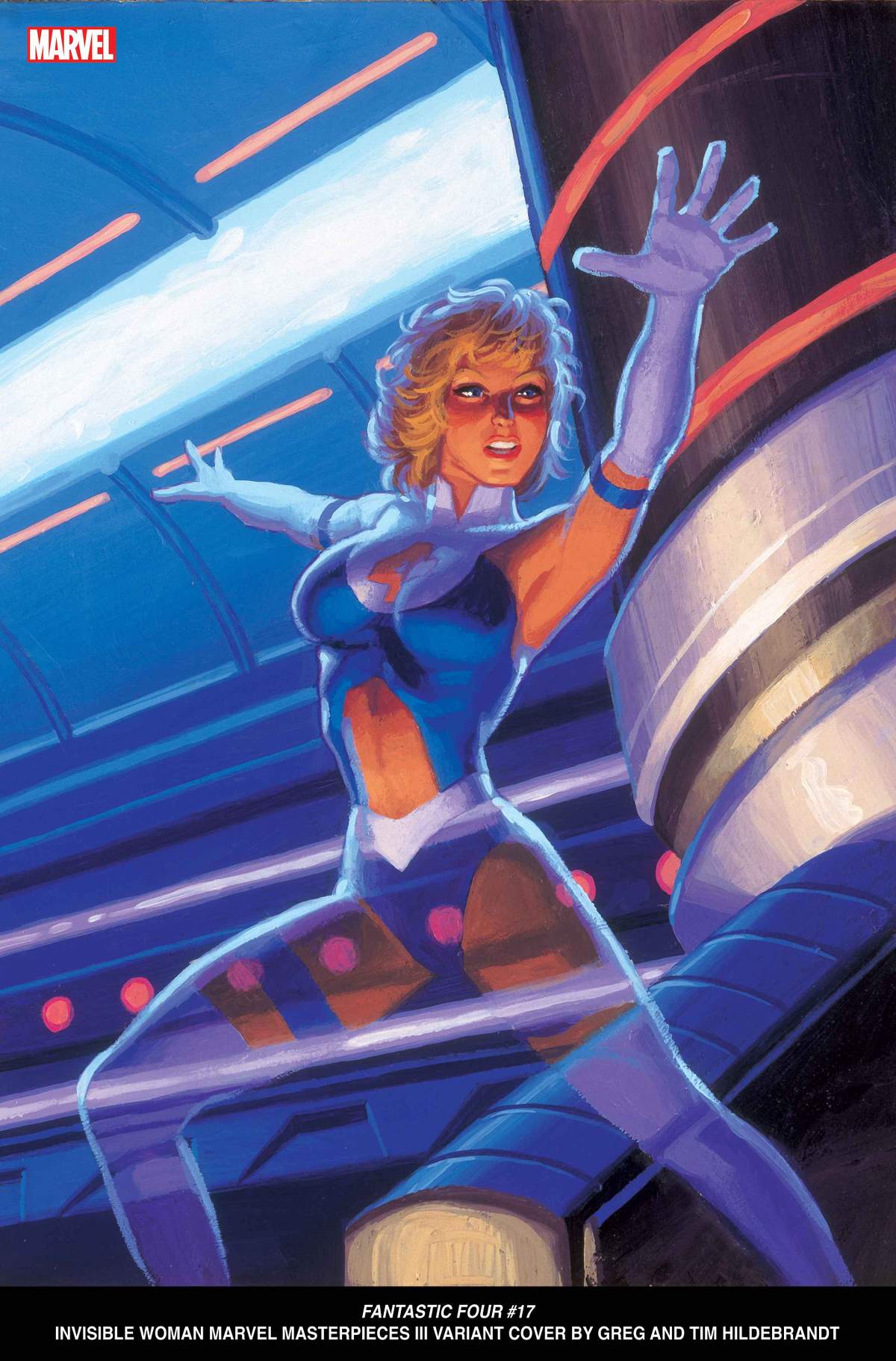 FANTASTIC FOUR #17 Invisible Woman Marvel Masterpieces III Variant Cover by Greg and Tim Hildebrandt