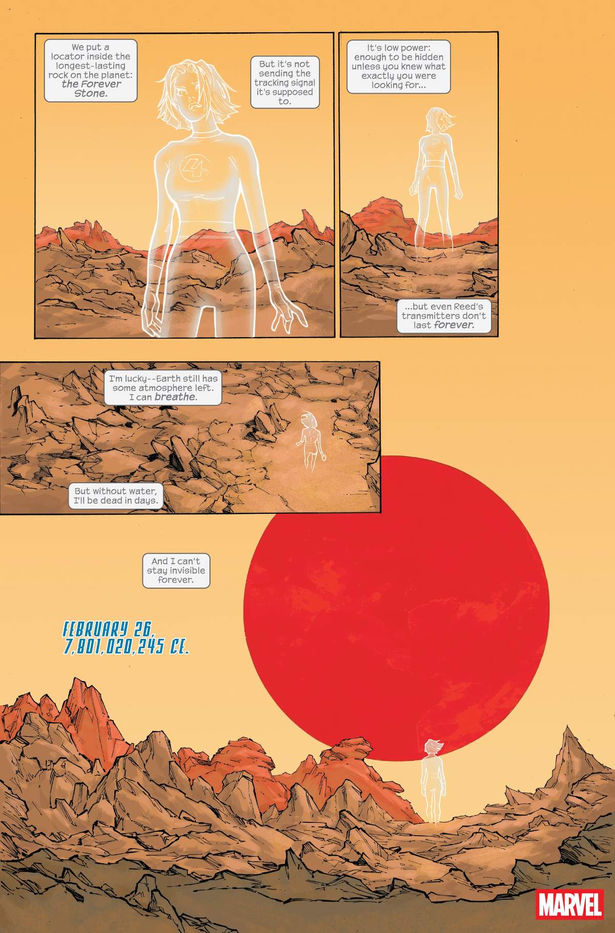 FANTASTIC FOUR #2 Art by HUMBERTO RAMOS