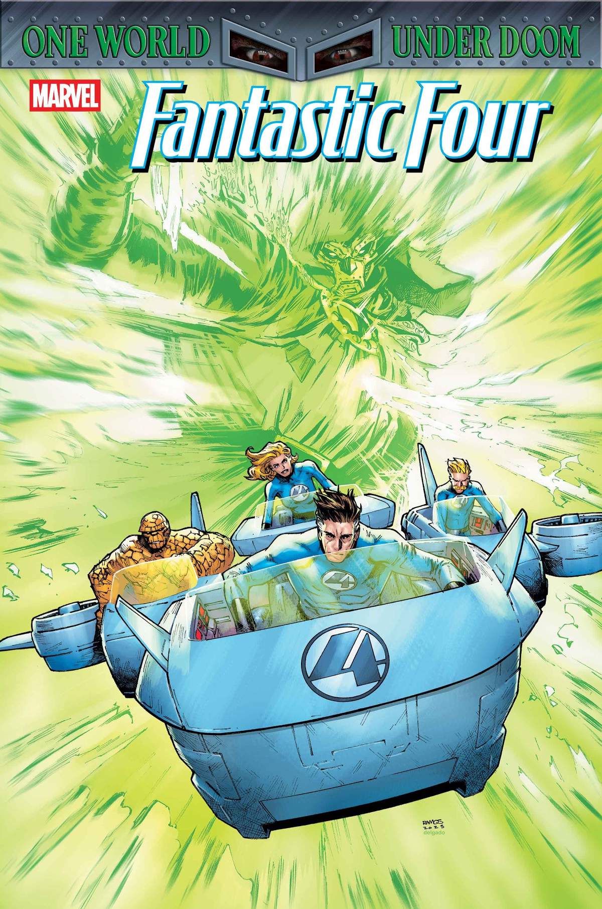 FANTASTIC FOUR #3 Cover by HUMBERTO RAMOS