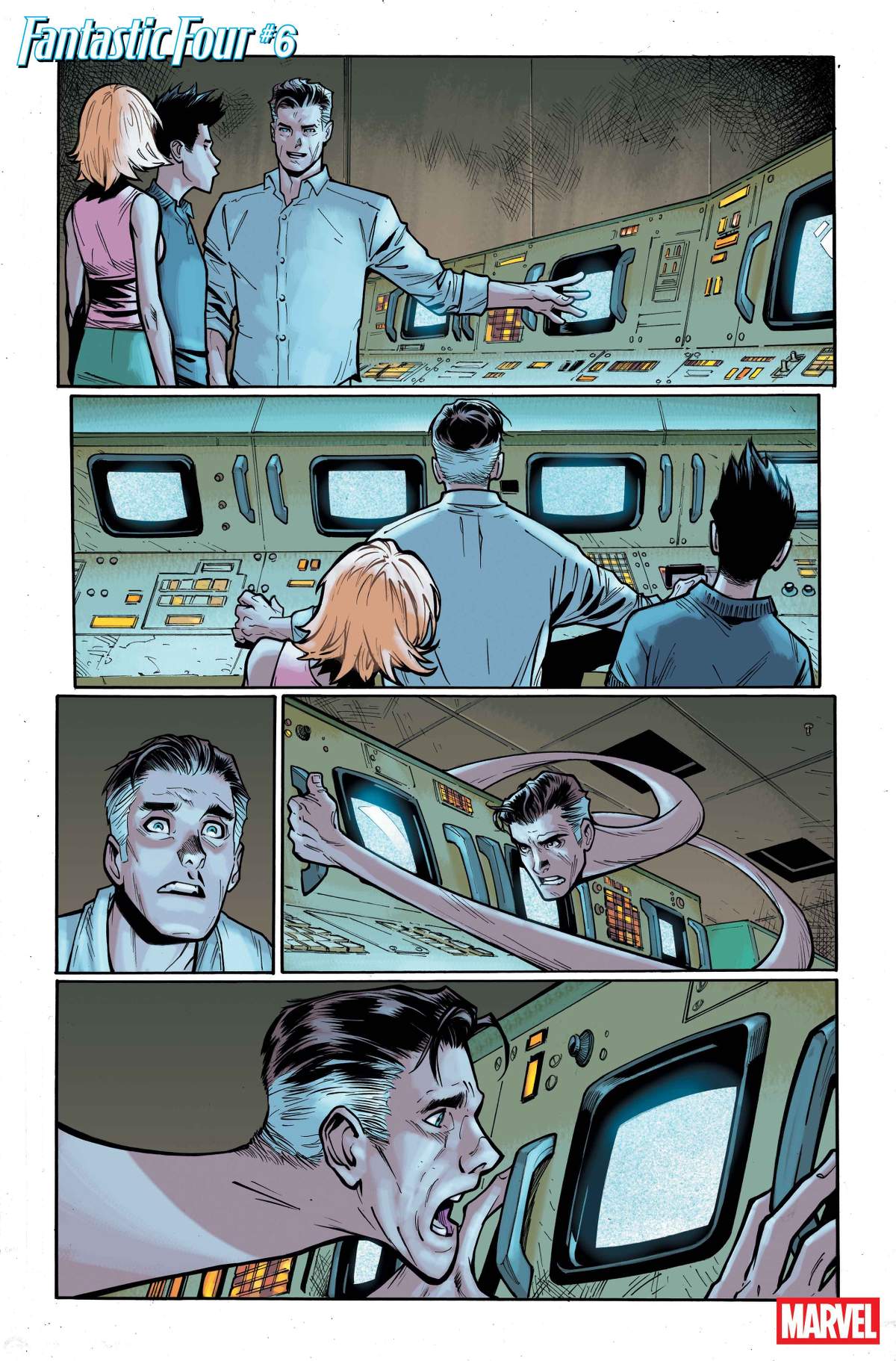 FANTASTIC FOUR #6 Cover by HUMBERTO RAMOS