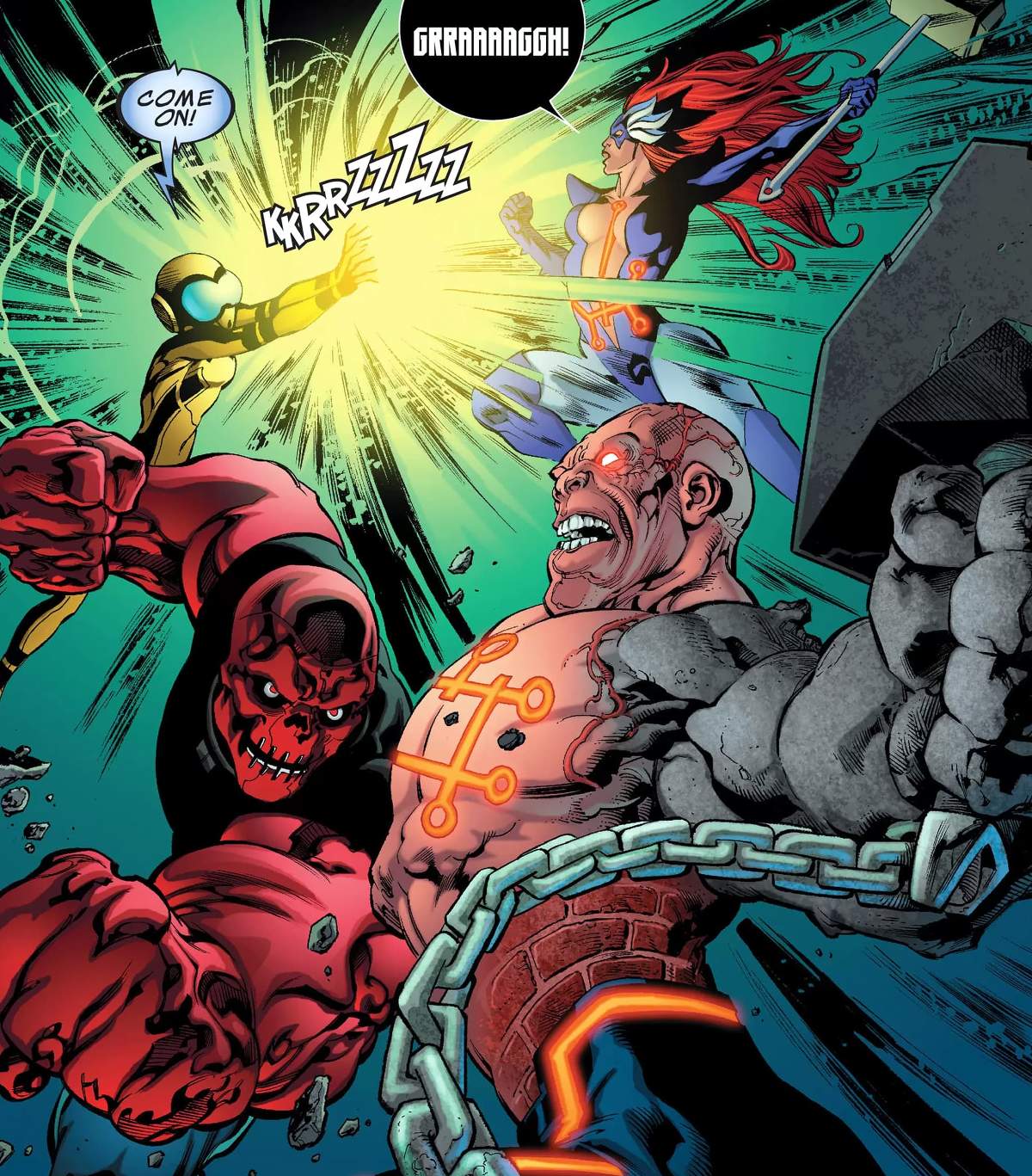 AVENGERS ACADEMY (2010) #19 artwork by Tom Raney, Scott Hanna, and Jeremy Cox