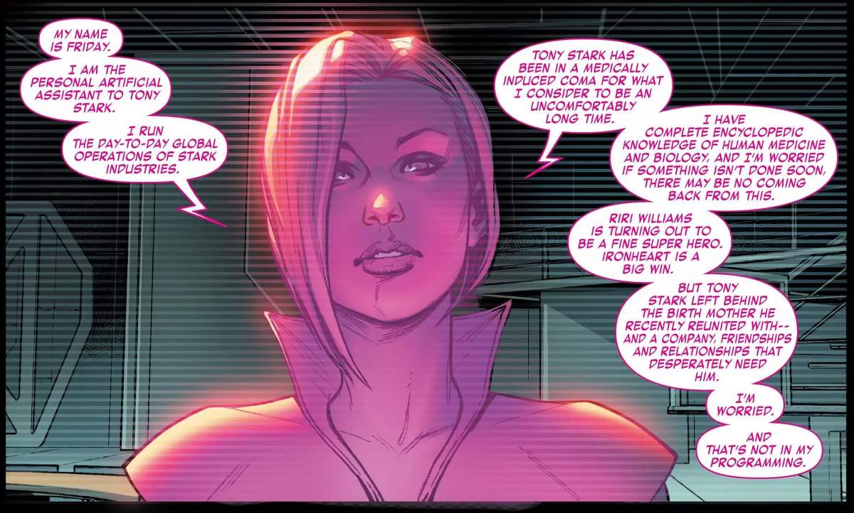 INVINCIBLE IRON MAN (2016) #11 artwork by Stefano Caselli and Marte Gracia