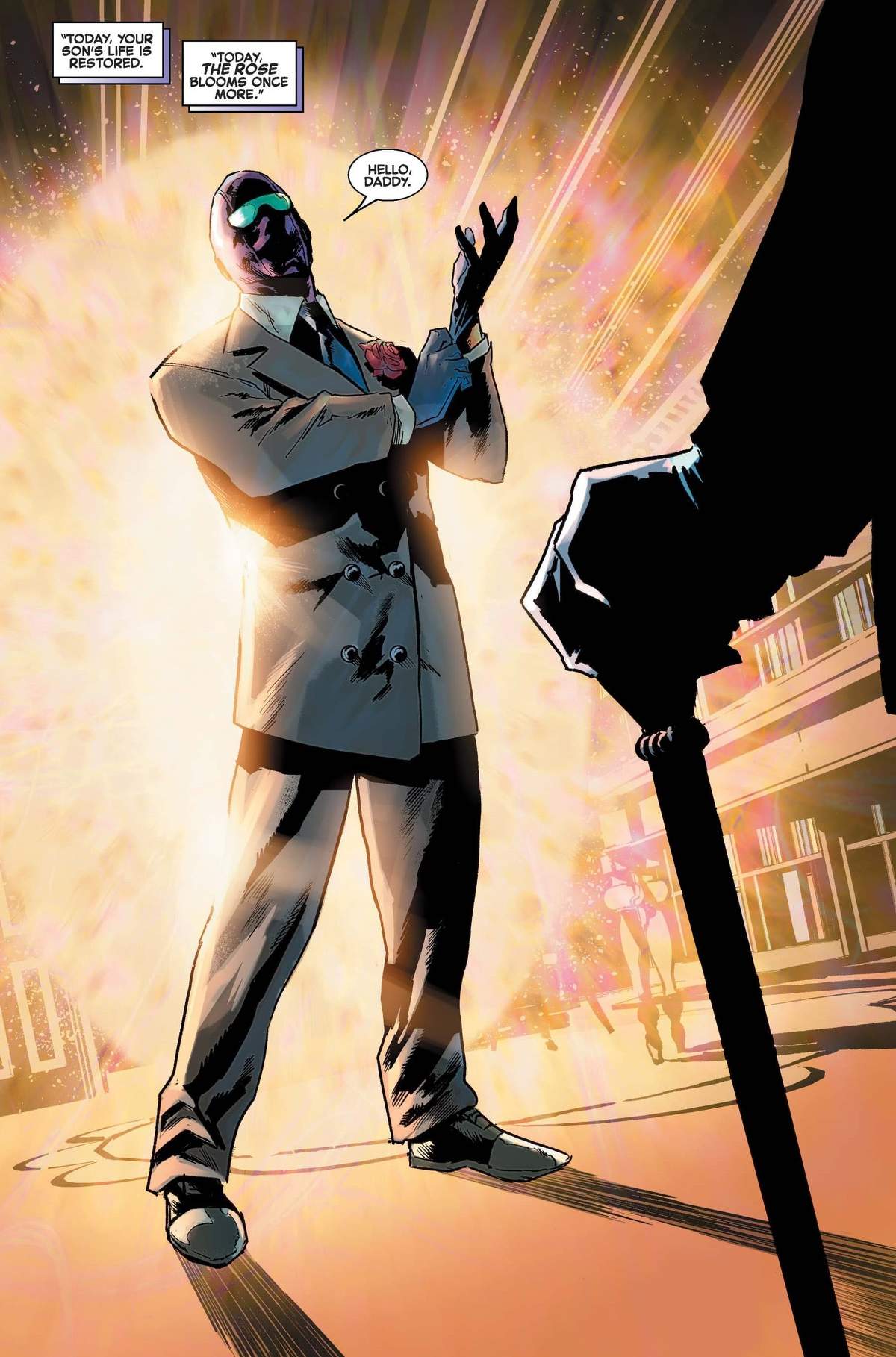 The return of The Rose in GIANT-SIZE AMAZING SPIDER-MAN: KING’S RANSOM (2021) #1.