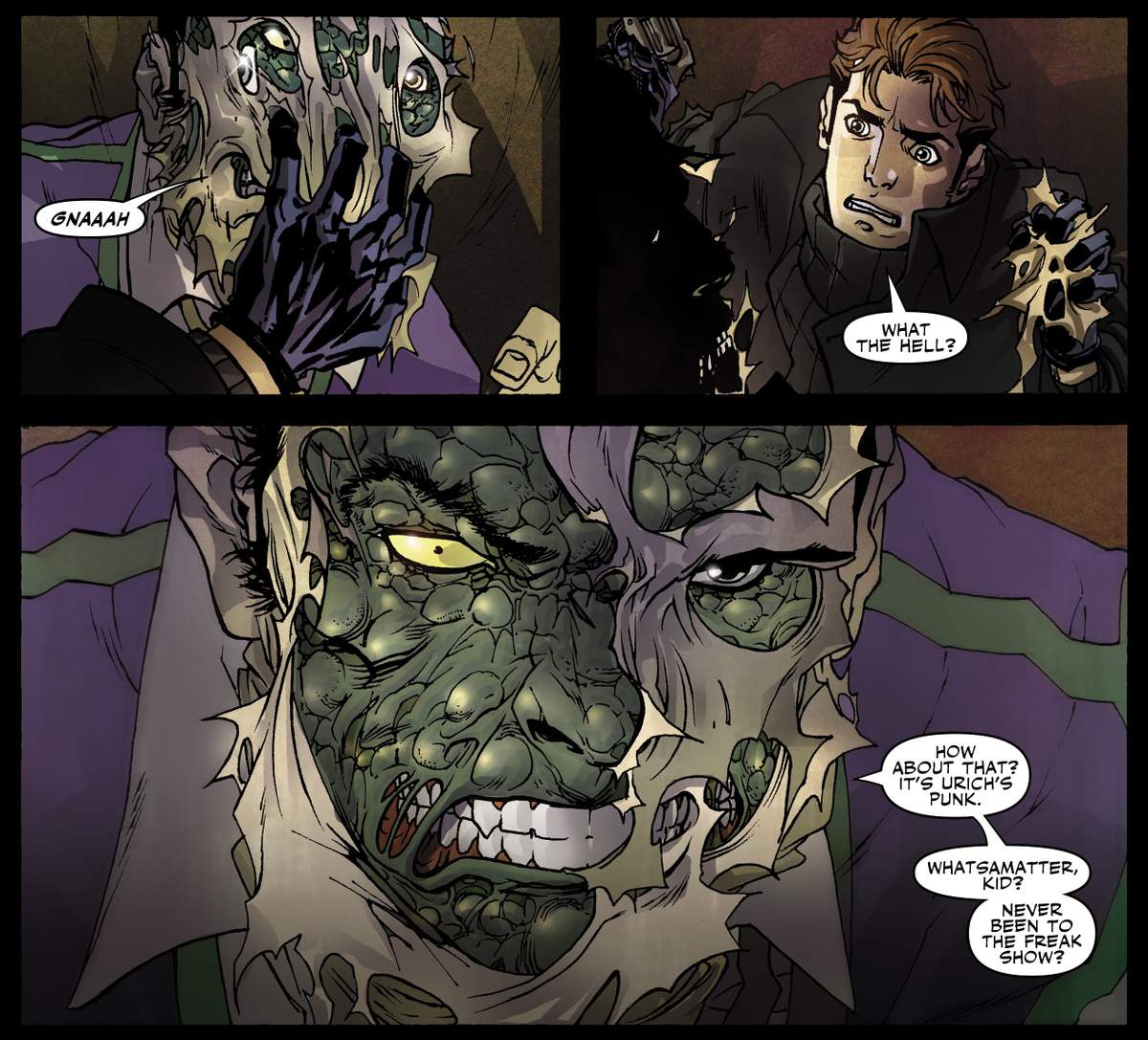 SPIDER-MAN NOIR (2008) #4 by David Hine, Fabrice Sapolsky, and Carmine Di Giandomenico