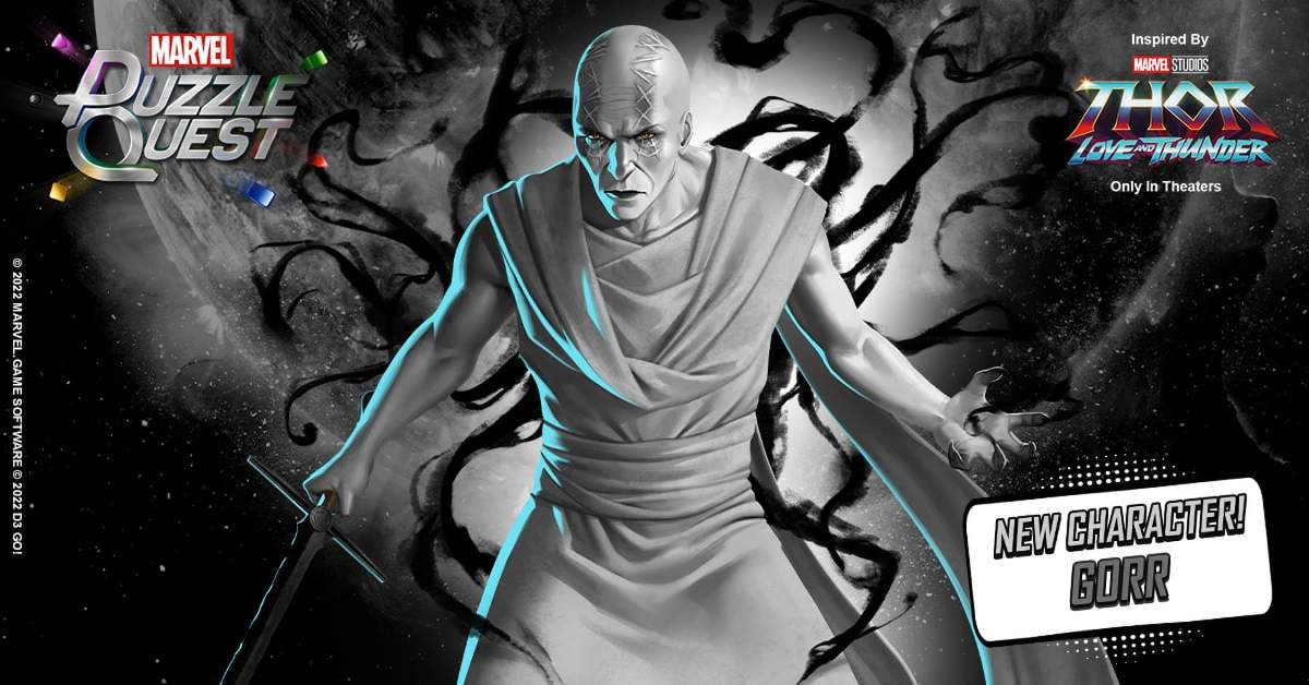 Gorr the God Butcher joins MARVEL Puzzle Quest