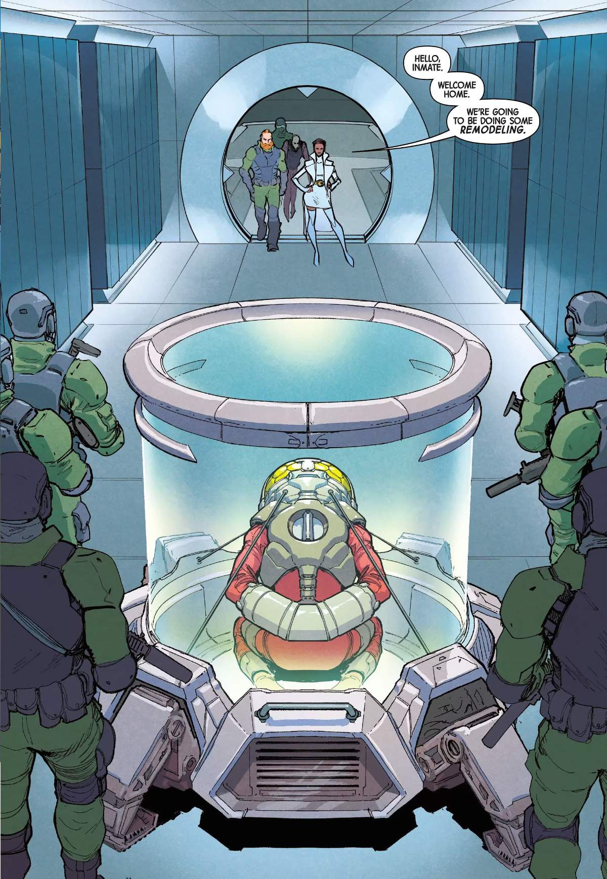 UNCANNY X-MEN (2024) #1 artwork by David Marquez and Matthew Wilson