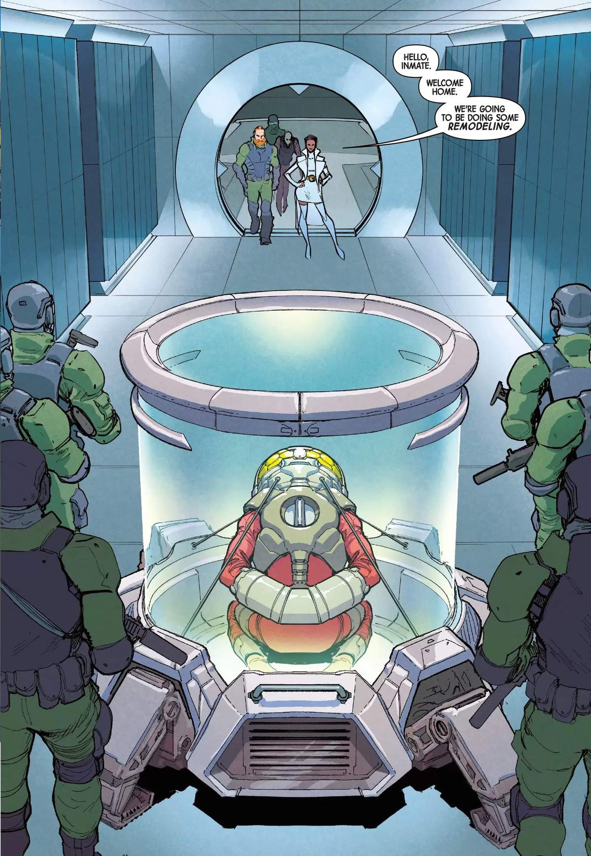 UNCANNY X-MEN (2024) #1 artwork by David Marquez and Matthew Wilson