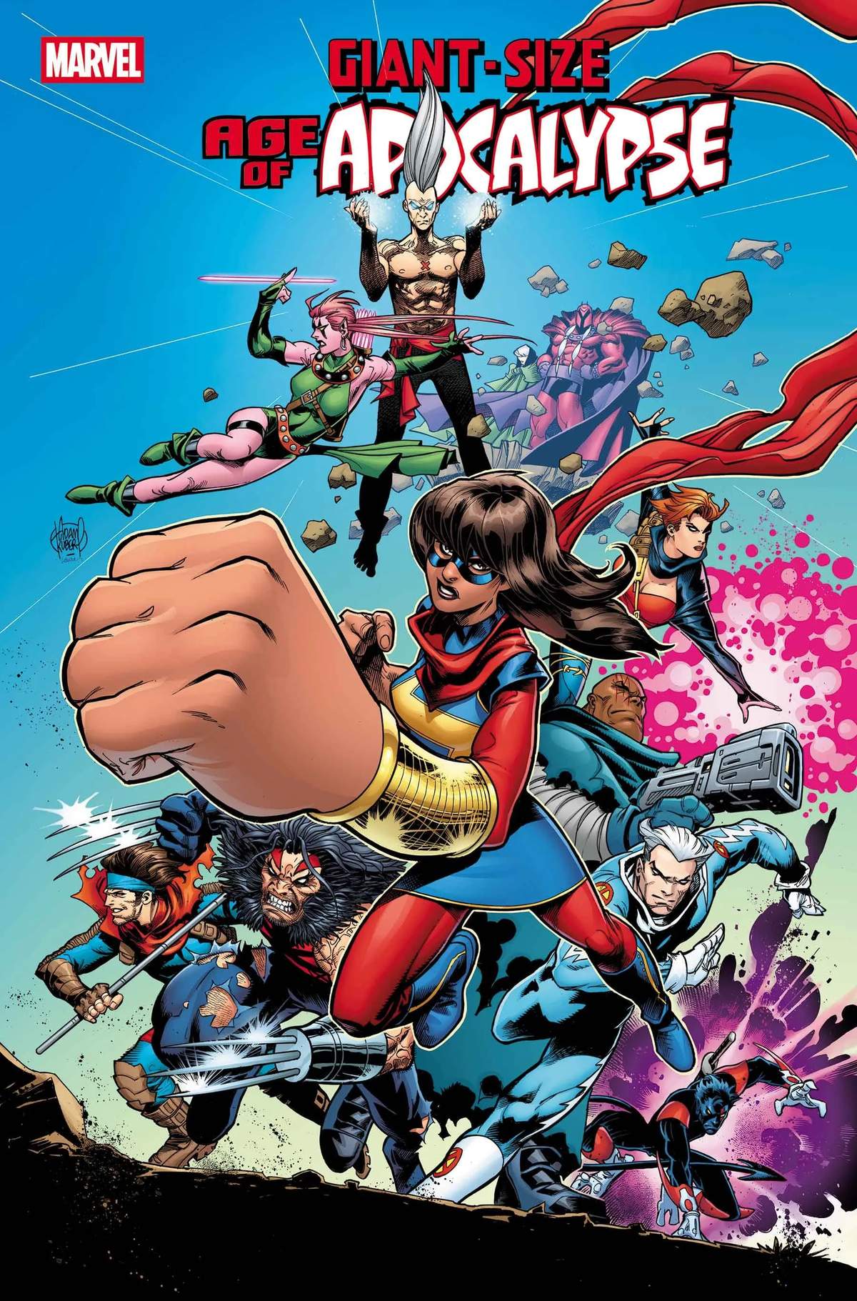 GIANT-SIZE AGE OF APOCALYPSE #1 Cover by ADAM KUBERT