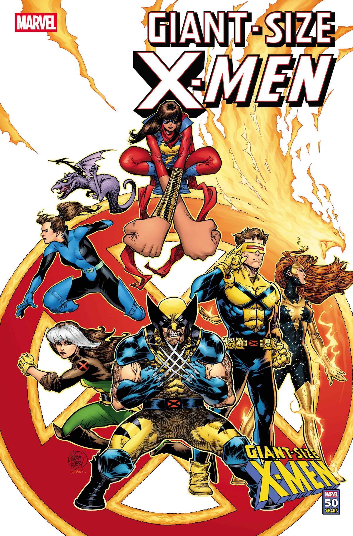 GIANT SIZE X-MEN #2 Cover by ADAM KUBERT
