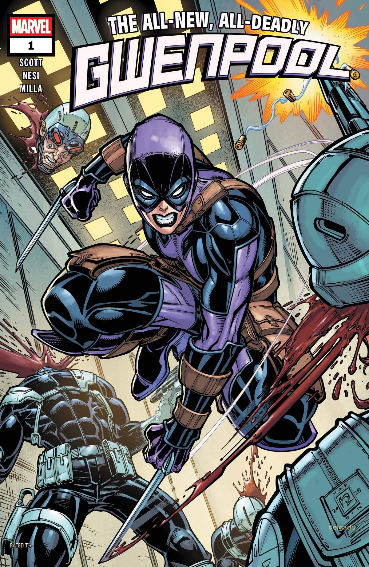 GWENPOOL (2025) #1 cover by Chad Hardin