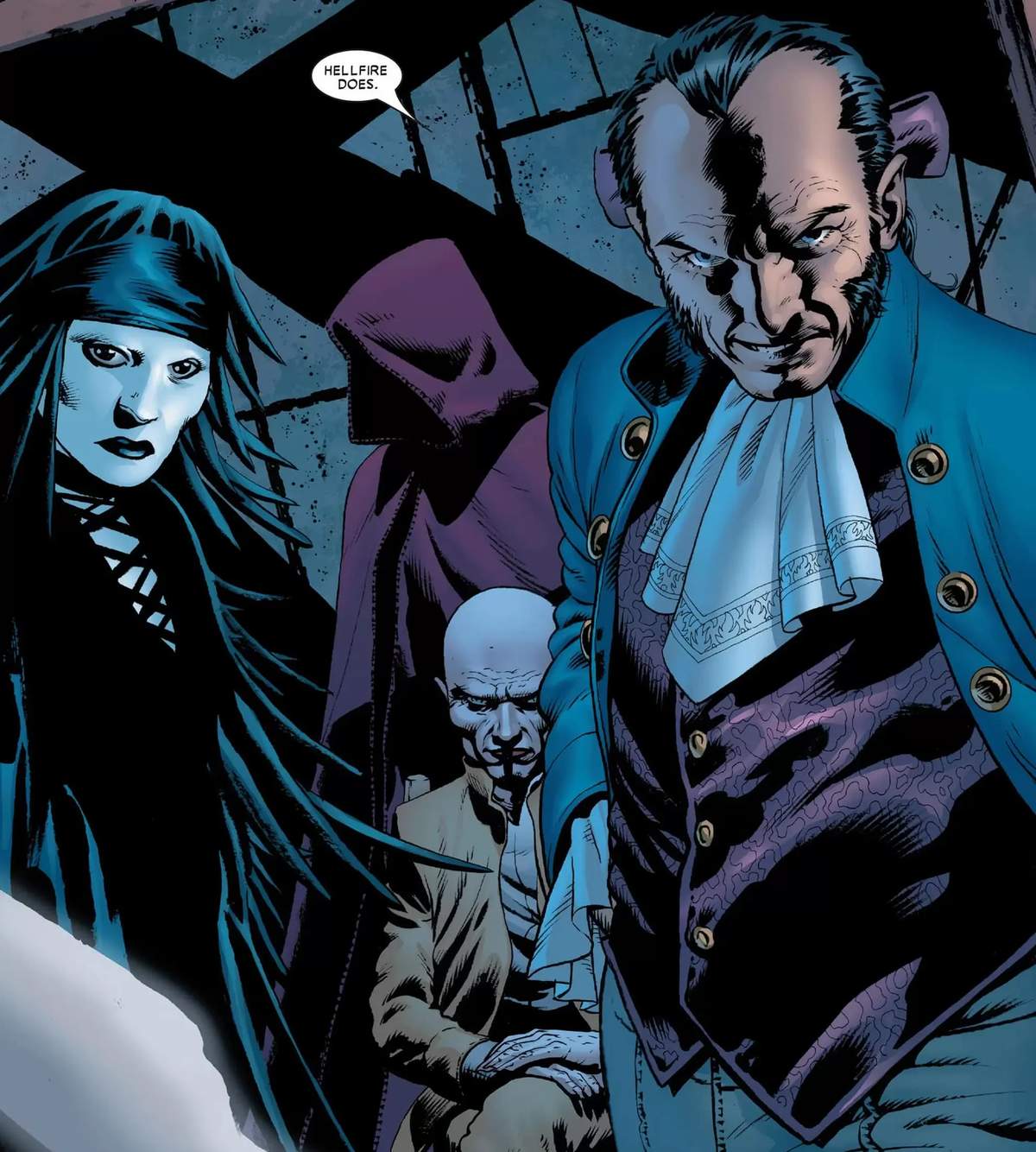 ASTONISHING X-MEN (2004) #12 artwork by John Cassaday and Laura Martin