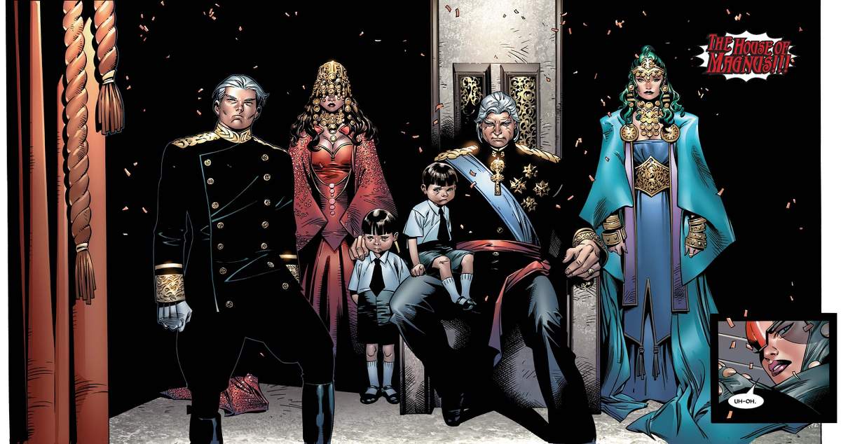 HOUSE OF M (2005) #6 artwork by Olivier Coipel, Tim Townsend, Rick Magyar, Scott Hanna, and Frank D'Armata