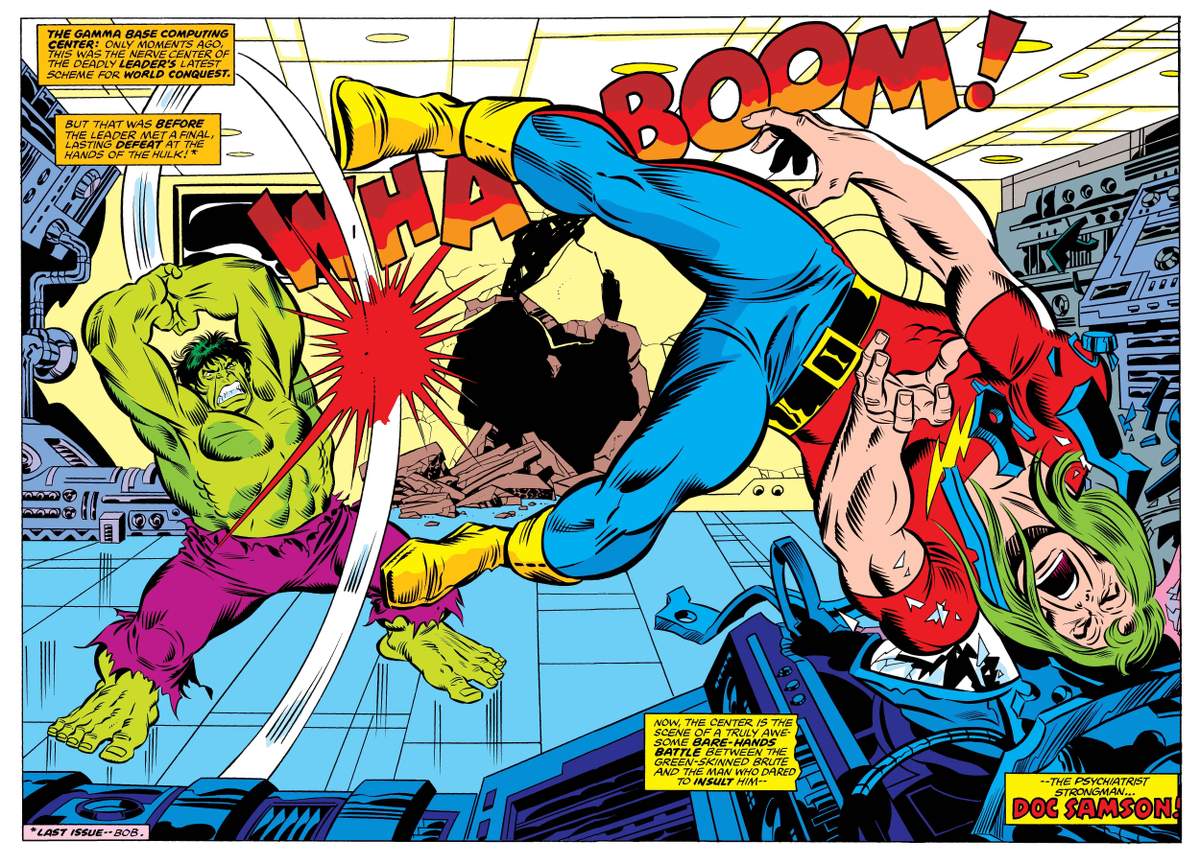 THE INCREDIBLE HULK #226, penciled by Sal Buscema