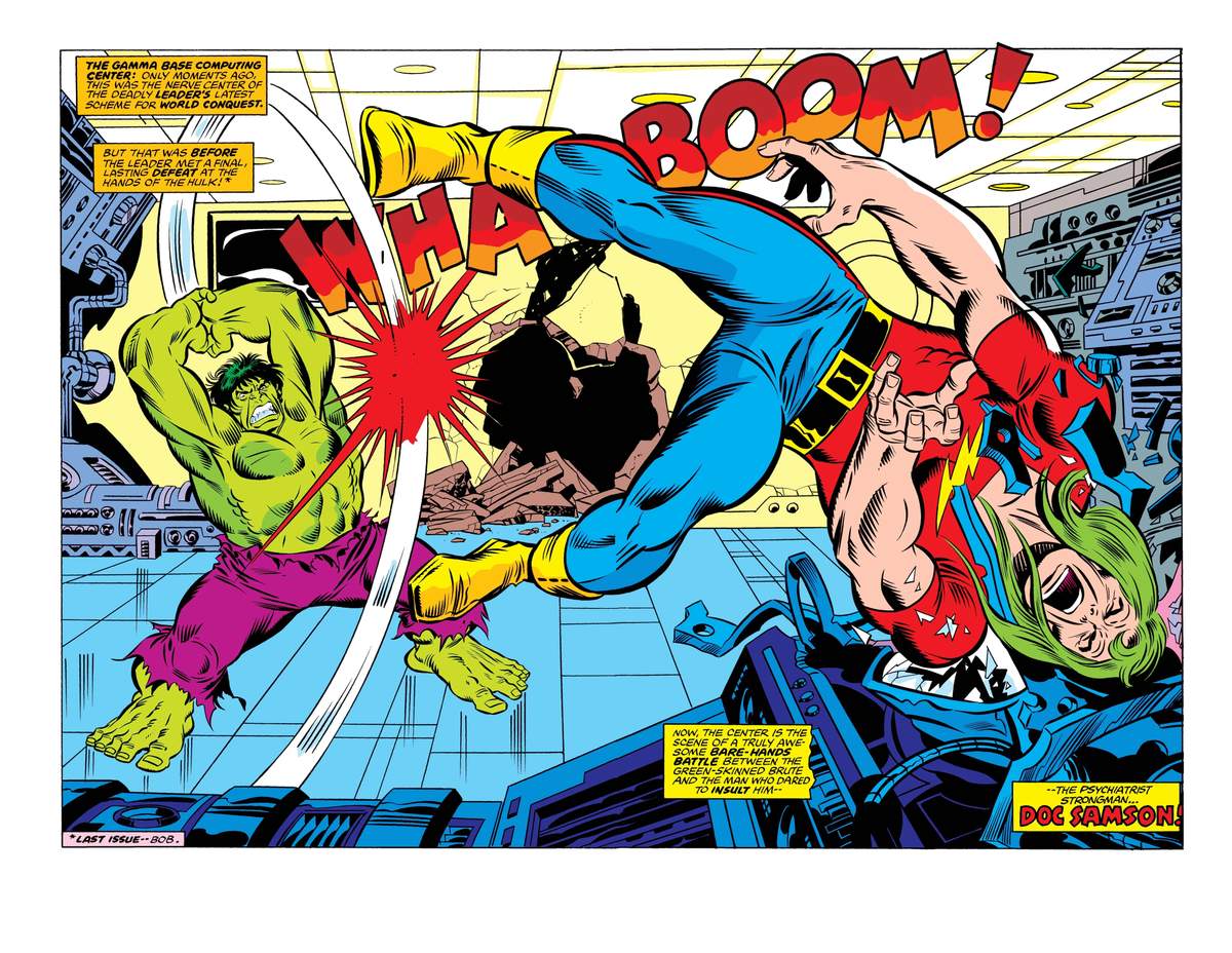 THE INCREDIBLE HULK #226, penciled by Sal Buscema