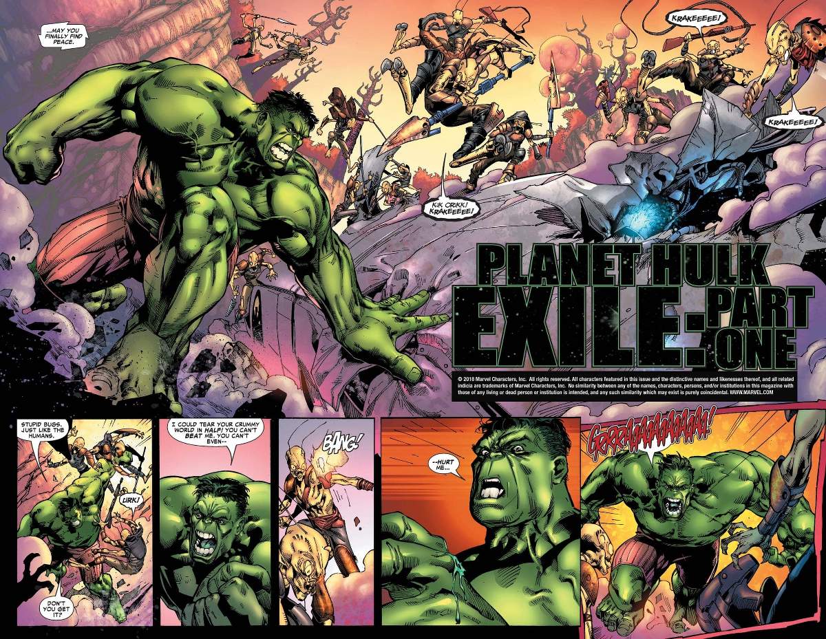 HULK (1999) #92 page by Greg Pak and Carlo Pagulayan