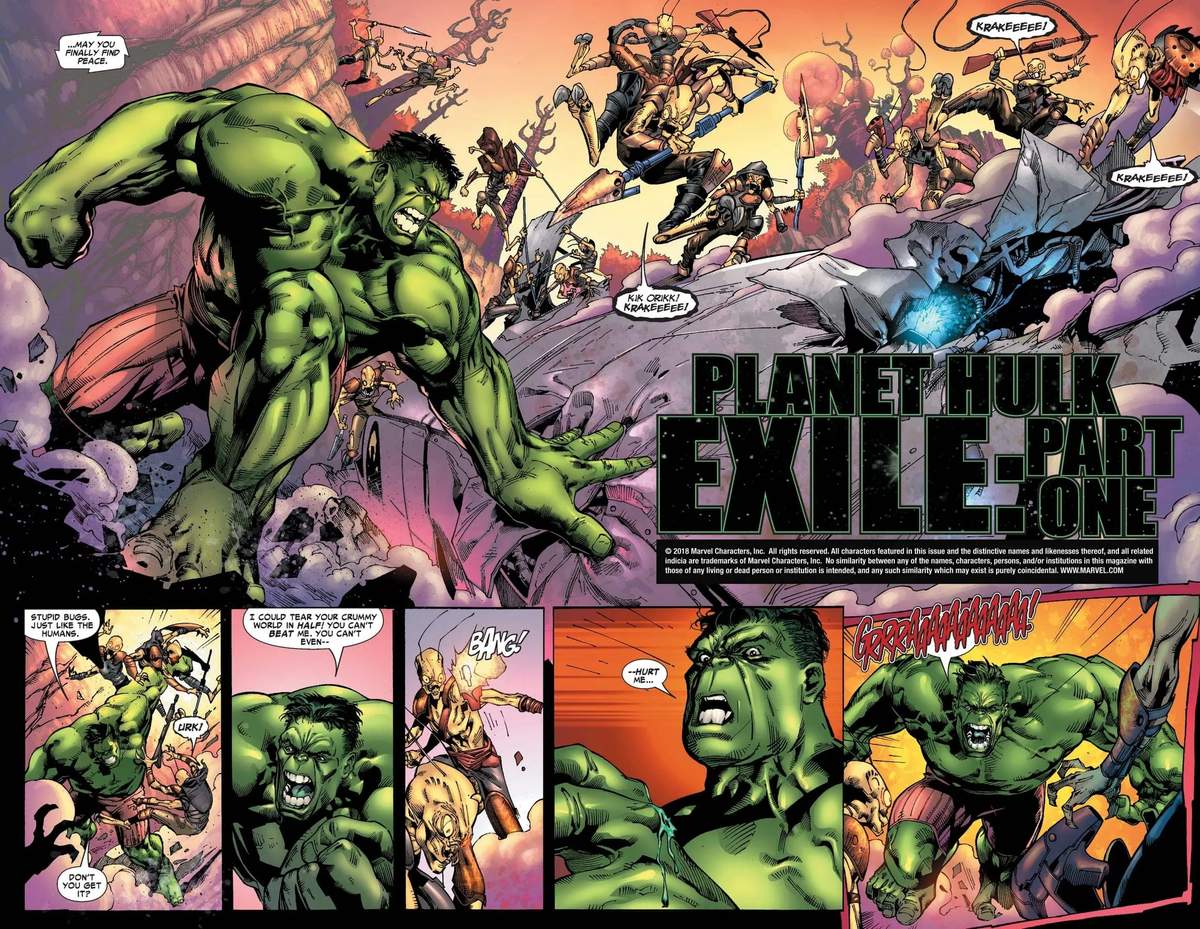 HULK (1999) #92 page by Greg Pak and Carlo Pagulayan