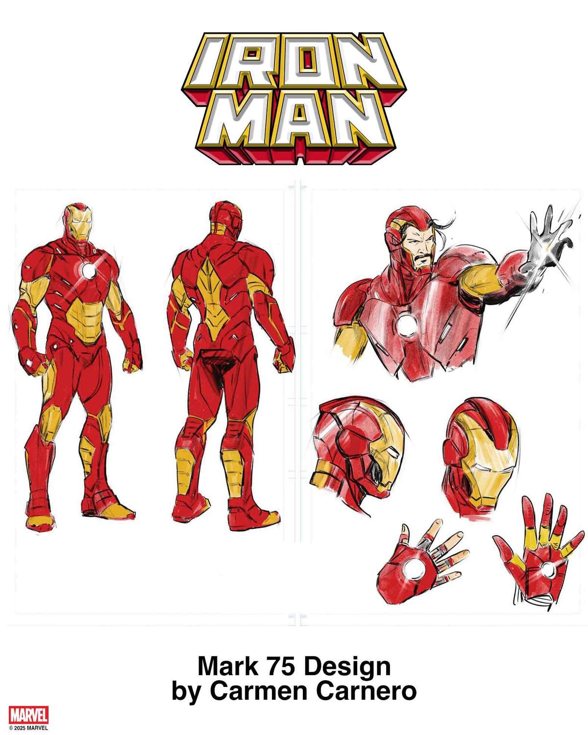 IRON MAN Mark 75 Design by CARMEN CARNERO
