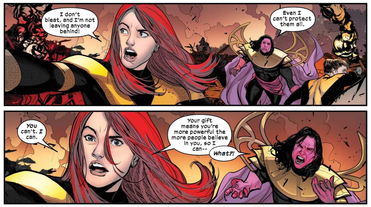 IMMORTAL X-MEN (2022) #2 art by Lucas Werneck and David Curiel